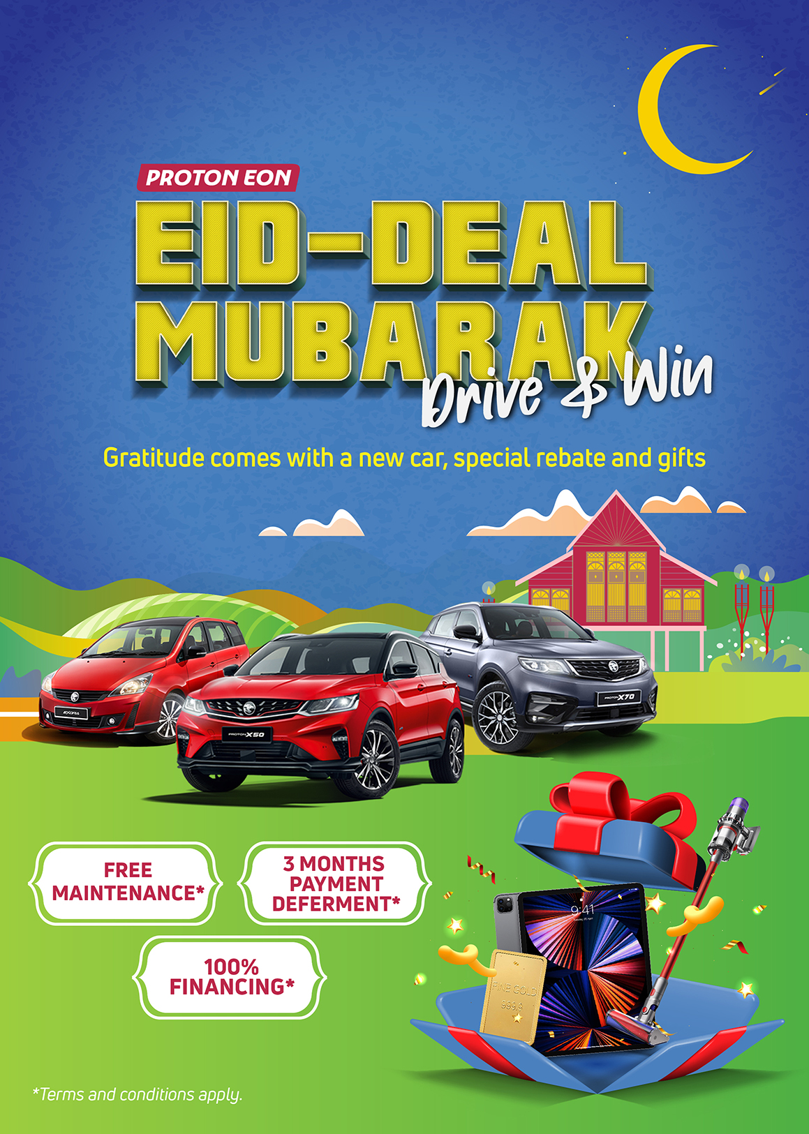 Eid-Deal Mubarak - Drive & Win